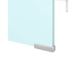Suporte de TV/monitores em vidro 110x30x13 cm verde PT417625