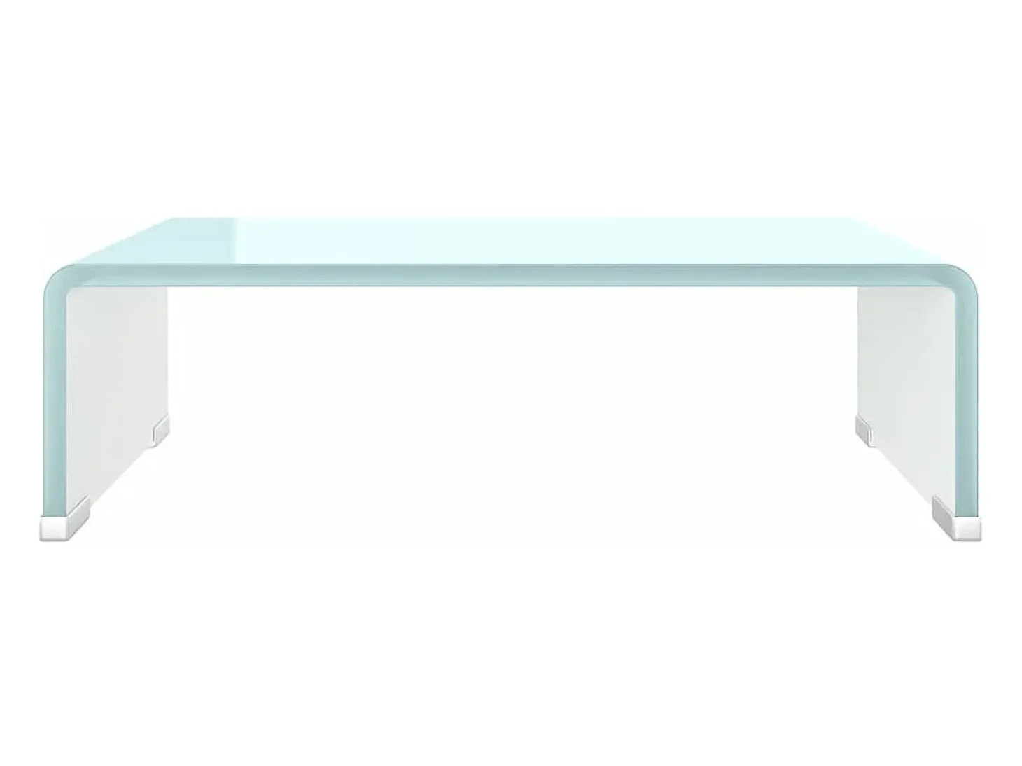 Suporte de TV/monitores em vidro 40x25x11 cm verde PT694718