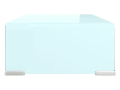 Suporte de TV/monitores em vidro 40x25x11 cm verde PT694718