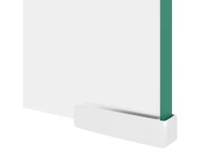 Suporte de TV/monitores em vidro transparente 120x30x13 cm PT756002