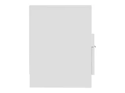 Suporte multimídia para TV prateleira para TV aparador armário para TV sala de jantar sala de estar quarto 150 x 33,5 x 45 cm madeira engenheirada branca 02_0026009
