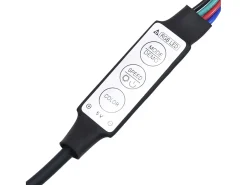 Suporte multimídia para TV prateleira para TV aparador armário para TV sala de jantar sala de estar quarto com luzes LED Sonoma 195 x 35 x 40 cm cinza 02_0026809