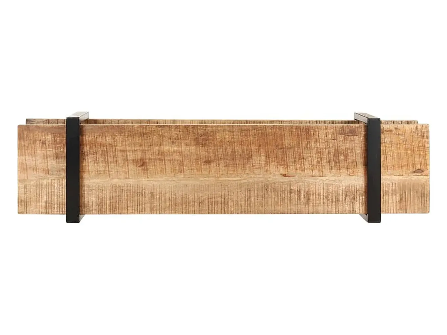 Suporte multimídia para TV prateleira para TV armário para TV sala de jantar sala de estar quarto 160 x 40 x 40 cm madeira maciça de manga marrom natural 02_0026073
