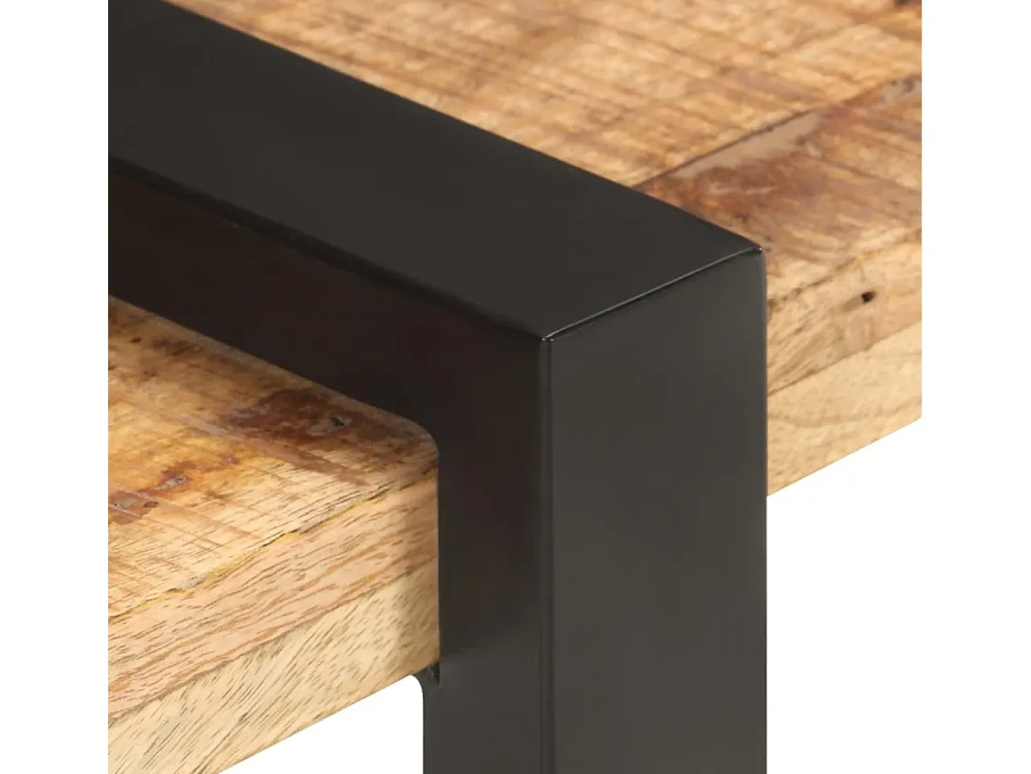 Suporte multimídia para TV prateleira para TV armário para TV sala de jantar sala de estar quarto 160 x 40 x 40 cm madeira maciça de manga marrom natural 02_0026073