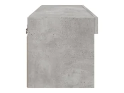Suporte multimídia para TV prateleira para TV aparador móvel para TV para sala de jantar sala de estar quarto com luzes LED 60 x 30 x 30 cm cinza 02_0026606