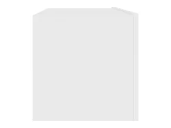 Suporte multimídia para TV prateleira para TV aparador para TV para sala de jantar sala de estar quarto 100 x 30 x 30 cm madeira engenheirada branca 02_0025432