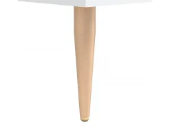 Suporte multimídia para TV prateleira para TV aparador armário para TV sala de jantar sala de estar quarto 150 x 36 x 30 cm madeira engenheirada branca 02_0026022