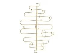 Suporte para Garrafas VKH326, Ouro, 53x13x72 cm, Kendra Home