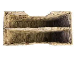 Suporte para Jornais 40x34x20 cm Natural em Capim Marinho