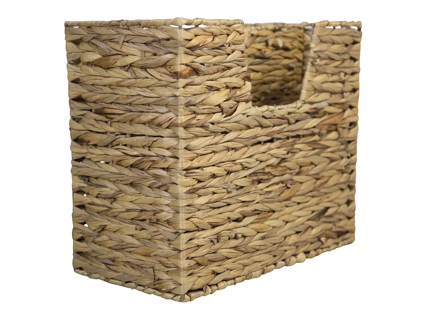 Suporte para Jornais 40x34x20 cm Natural em Capim Marinho