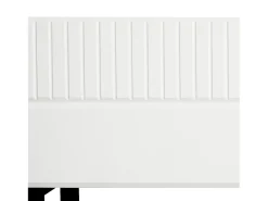 Suporte para TV com 3 gavetas - Design clássico em preto e branco - Tampo com acabamento brilhante