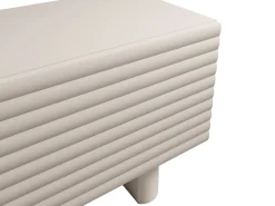 Suporte para TV com 2 portas, 150 cm, em MDF - Bege - LUDIMA
