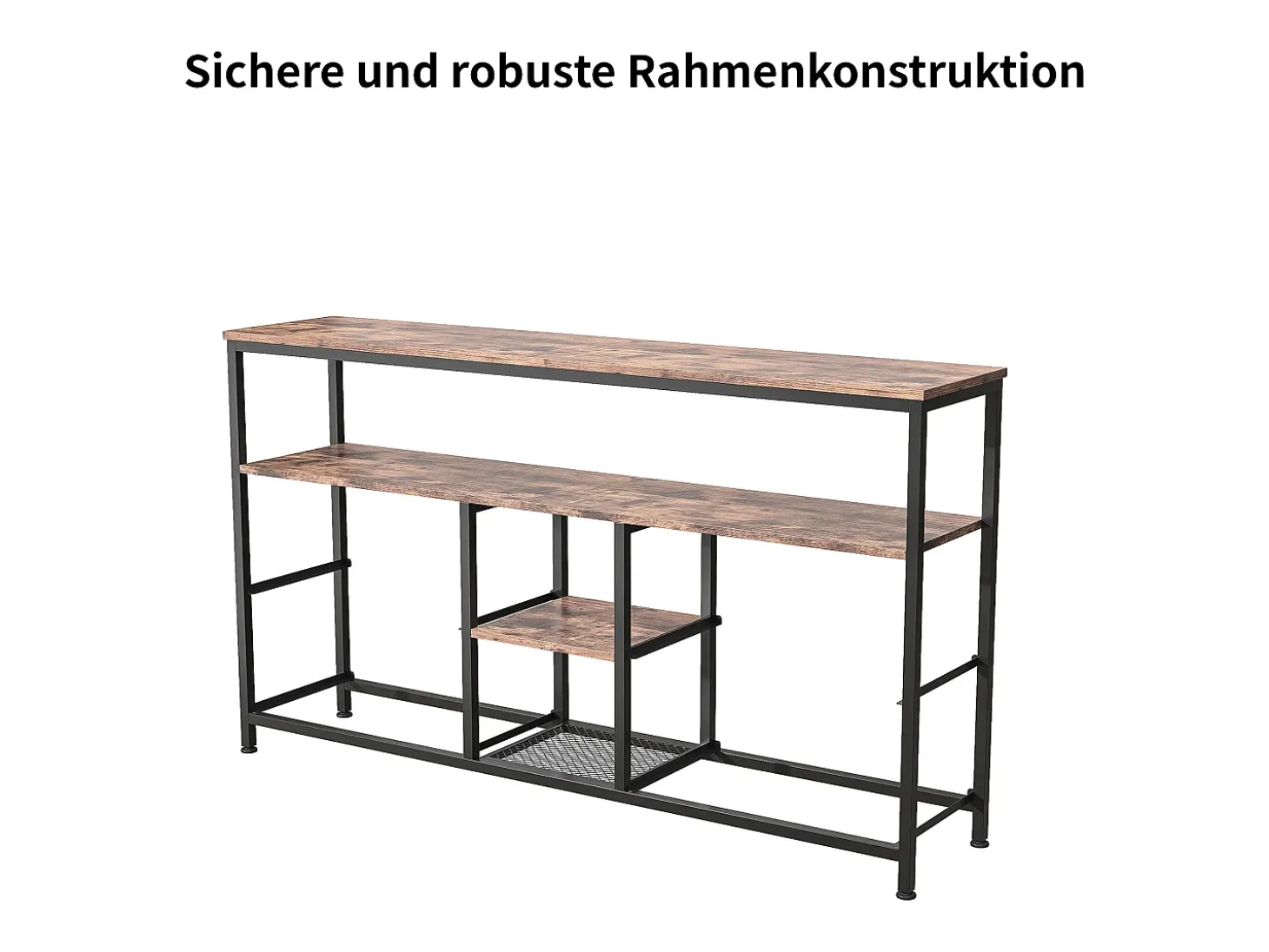 Suporte para TV LED, mesa para TV de 108 cm, com gaveta de tecido, suporte para TV de sala de estar com espaço de armazenamento, colorido