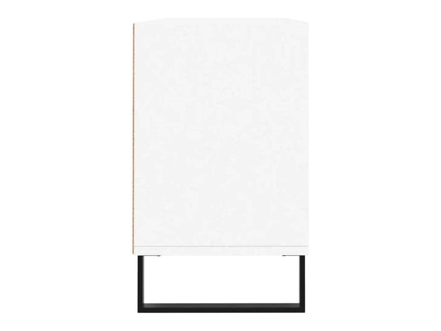Suporte para TV multimídia prateleira para TV aparador armário para TV sala de jantar sala de estar quarto 103,5 x 30 x 50 cm madeira engenheirada branca 02_0025640