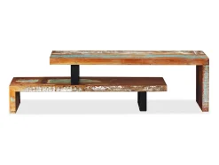 Suporte para TV/aparador design prático madeira maciça reciclada 2502155