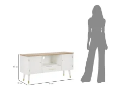 SUPORTE TV MATERA CM 117X40X60