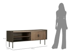 SUPORTE TV TORONTO 150X42X58 CM
