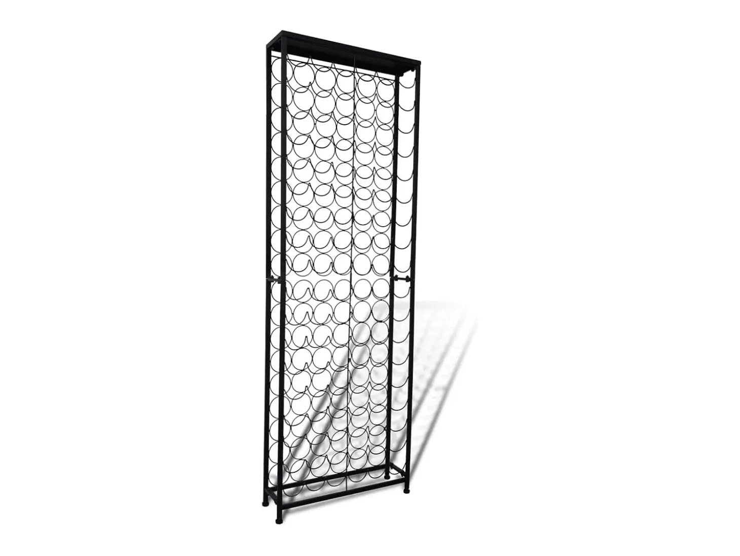 Suporte vertical para garrafas de vinho, metal por 108 garrafas PT225222