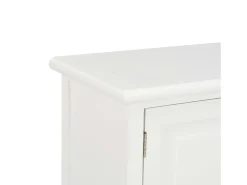 Suporte/Armário/Buffet de TV de Madeira Branca de 90cm (2502118)