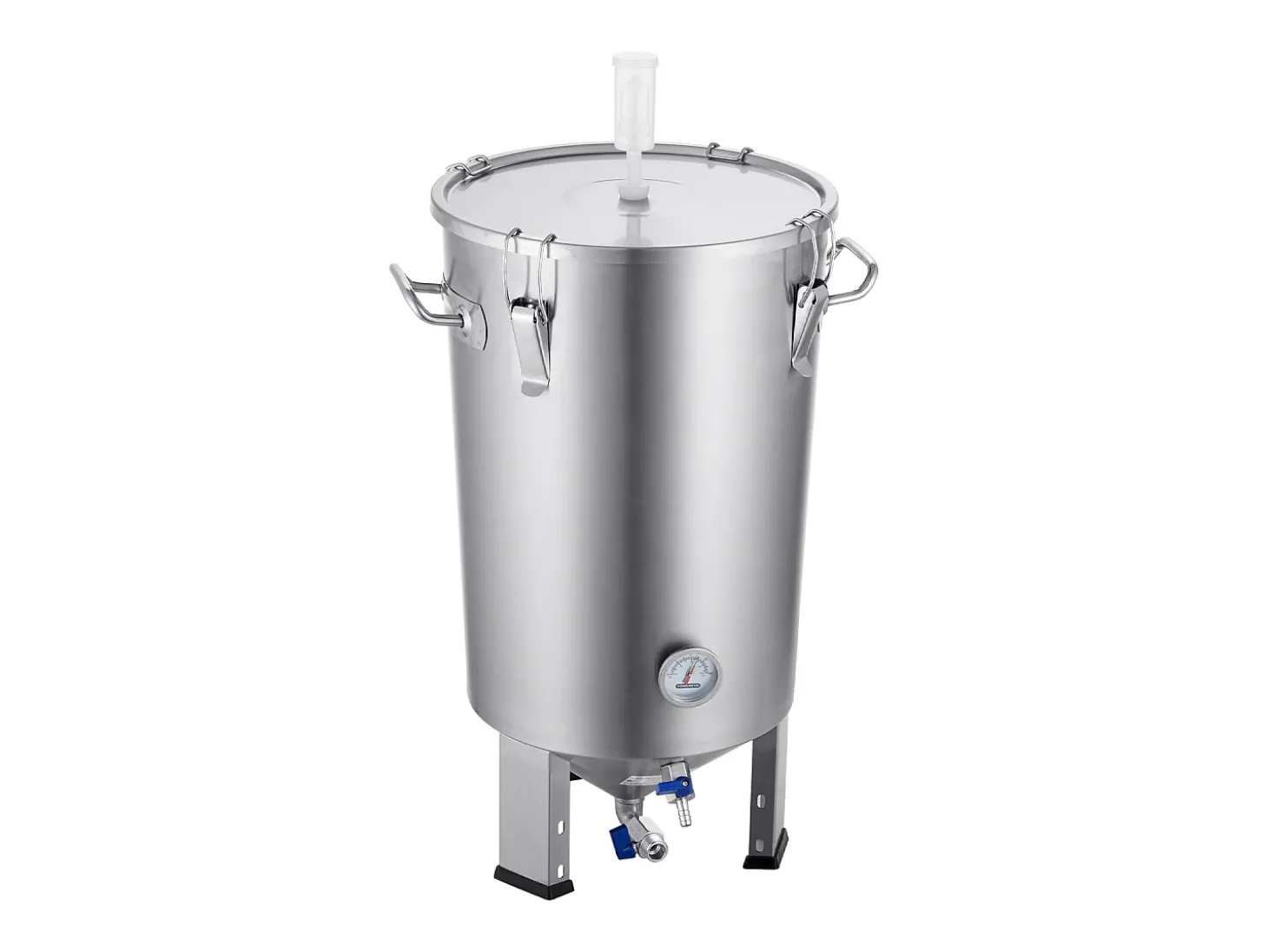 Tanque de Fermentação, SucceBuy Kit de Tanque de Fermentação Doméstica de Aço Inoxidável de 30 L com Fermentador de Cerveja