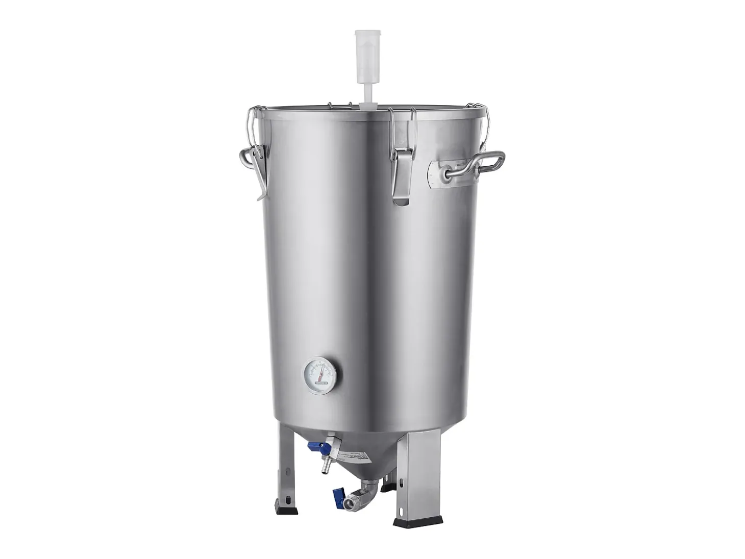 Tanque de Fermentação, SucceBuy Kit de Tanque de Fermentação Doméstica de Aço Inoxidável de 30 L com Fermentador de Cerveja