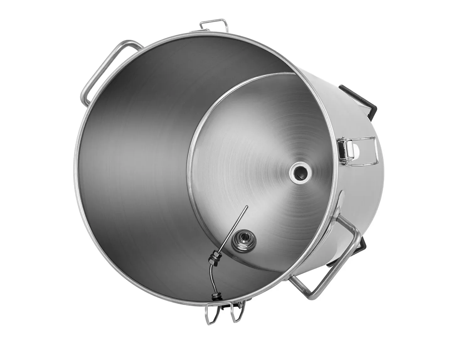 Tanque de Fermentação, SucceBuy Kit de Tanque de Fermentação Doméstica de Aço Inoxidável de 30 L com Fermentador de Cerveja