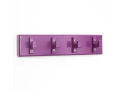 Teclado 10x40x13 cm roxo