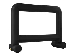 Tela de Projeção Inflável SucceBuy, Material 600D, Portátil com Saco de Armazenamento, Formato 16:9, Ideal para Home Cinema, 354 x 130 x 290 cm