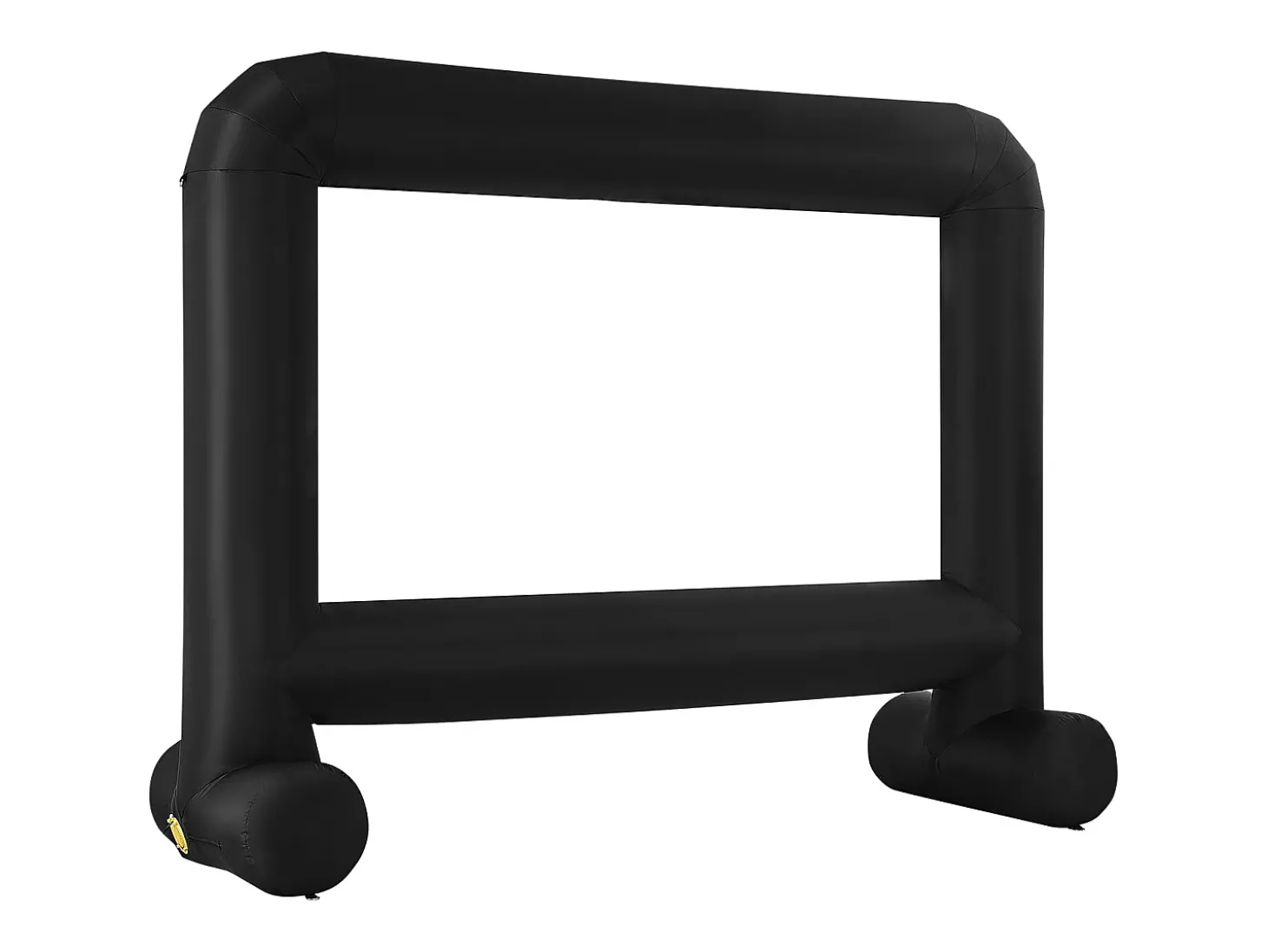 Tela de Projeção Inflável SucceBuy, Material 600D, Portátil com Saco de Armazenamento, Formato 16:9, Ideal para Home Cinema, 354 x 130 x 290 cm