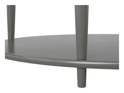 Tinto | Mesa de centro 90 cm em mármore / aço