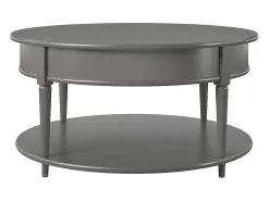 Tinto | Mesa de centro 90 cm em mármore / aço