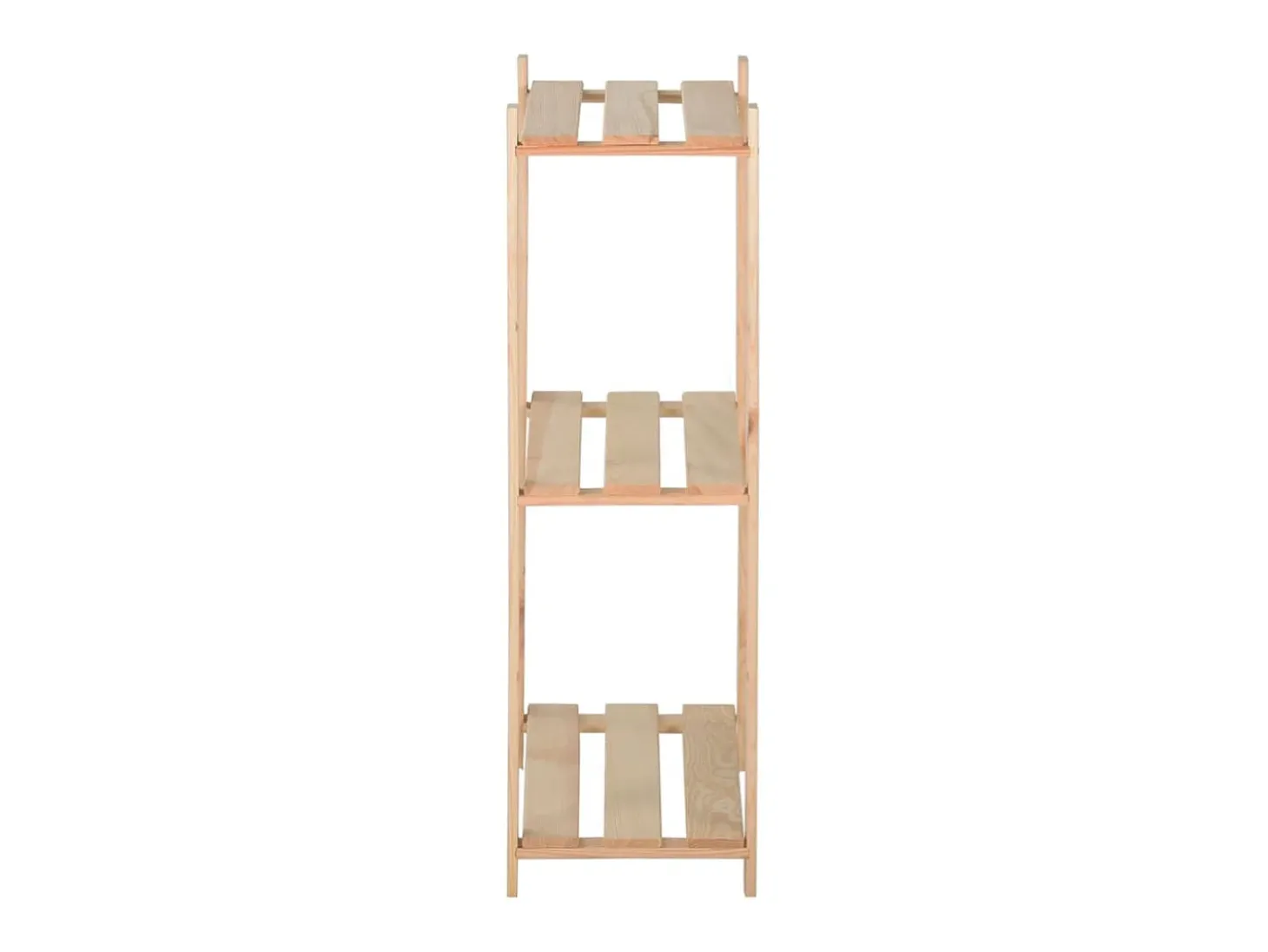Unidade arrumação 3 prateleiras 60x28,5x90 cm pinho maciço PT842514