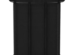 Unidade de prateleiras 6 cubos 103x30x72,5 cm tecido preto PT879843