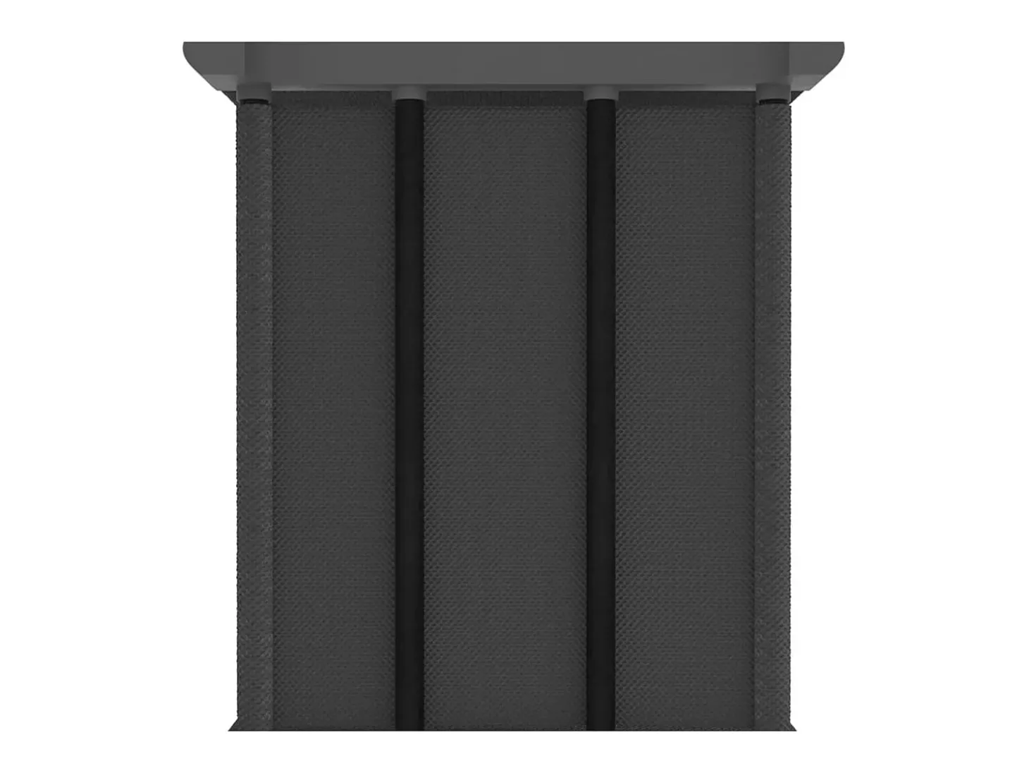 Unidade de prateleiras 9 cubos 103x30x107,5 cm tecido cinzento PT262577