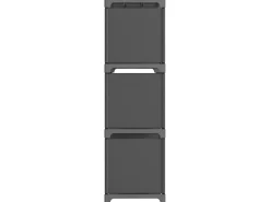 Unidade de prateleiras 9 cubos 103x30x107,5 cm tecido cinzento PT262577