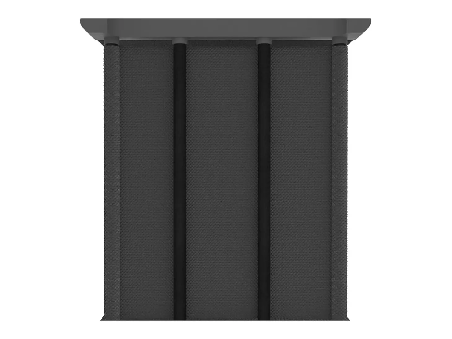 Unidade prateleiras 4 cubos c/ caixas 69x30x72,5cm tecido cinza
