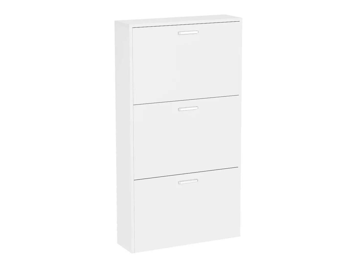 VCM Madeira Prateleira Kipper Sapato Sapato Sapato Sapato Tipper 3 Sulos M (Branco)