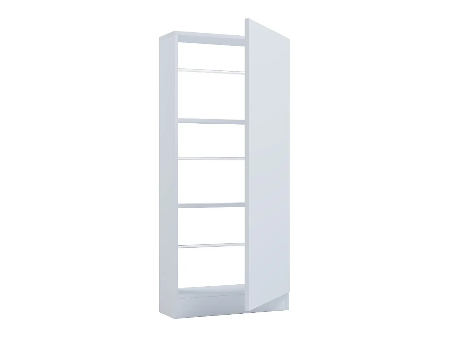 VCM Madeira Shoe Cabinet Sapato Commode Sapato Prateleira Sapato Stand Fulisa L (Branco)