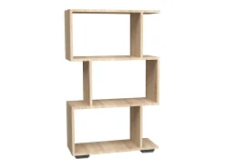 VCM Wood Room Divider Stand Shelf Bookshelf Decoração Livros Stand Shelf Palusa M (Sonoma Oak)