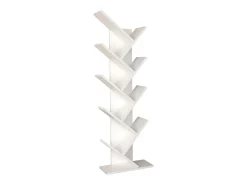 VCM Wood Storage Stand Prateleira Estante Decoração Livros Stand Shelf Nulis XL (Branco)