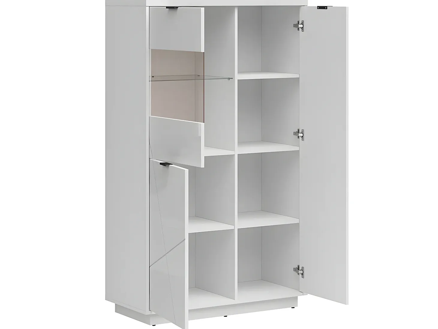 Vitrina de 3 portas Sven Branco