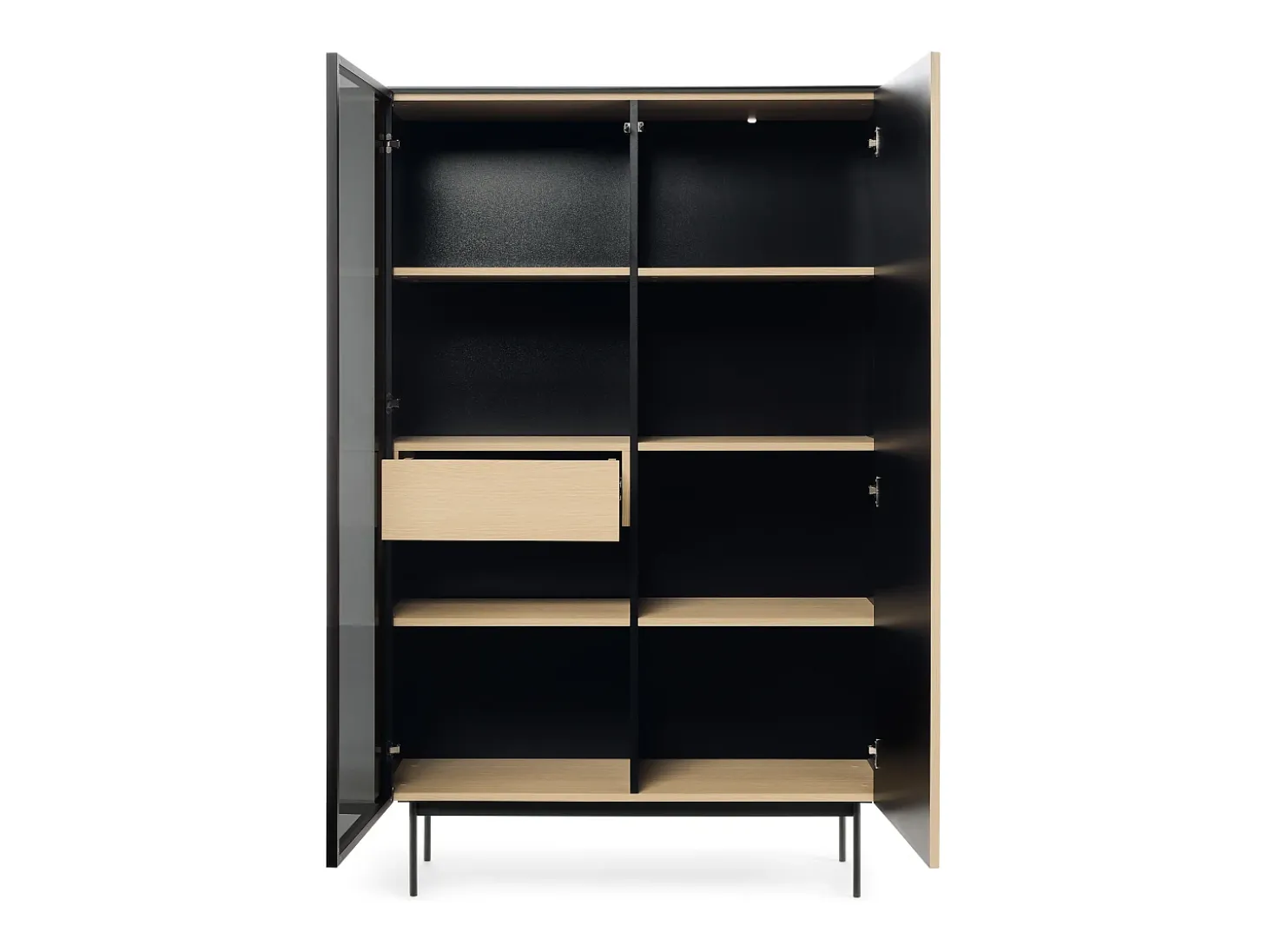 Vitrine : Carvalho Vicenza, 107 x 163 x 39 cm