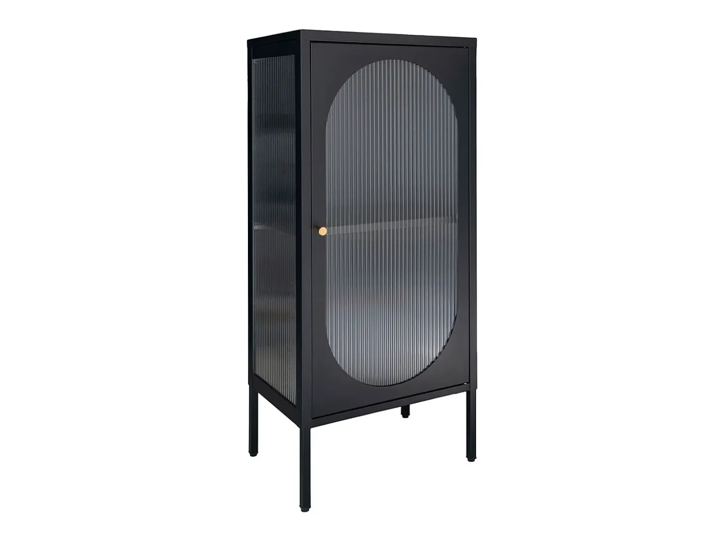 Vitrine Adelaide, Preto, 35x50x110 cm, Kendra Home