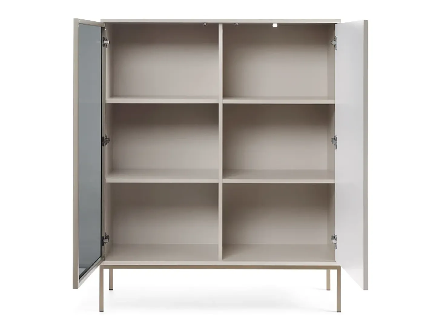 Vitrine AMBIHOME ANNA 02 - Caxemira, C104xA126xP39cm