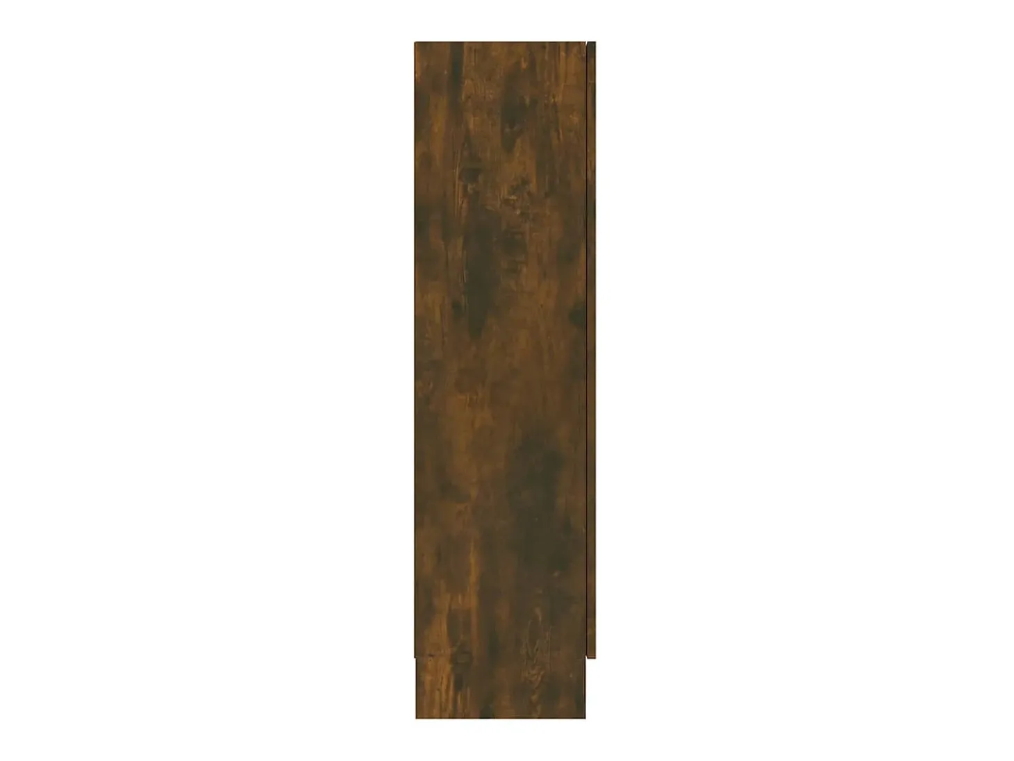 Vitrine 82,5x30,5x115 cm derivados de madeira carvalho fumado