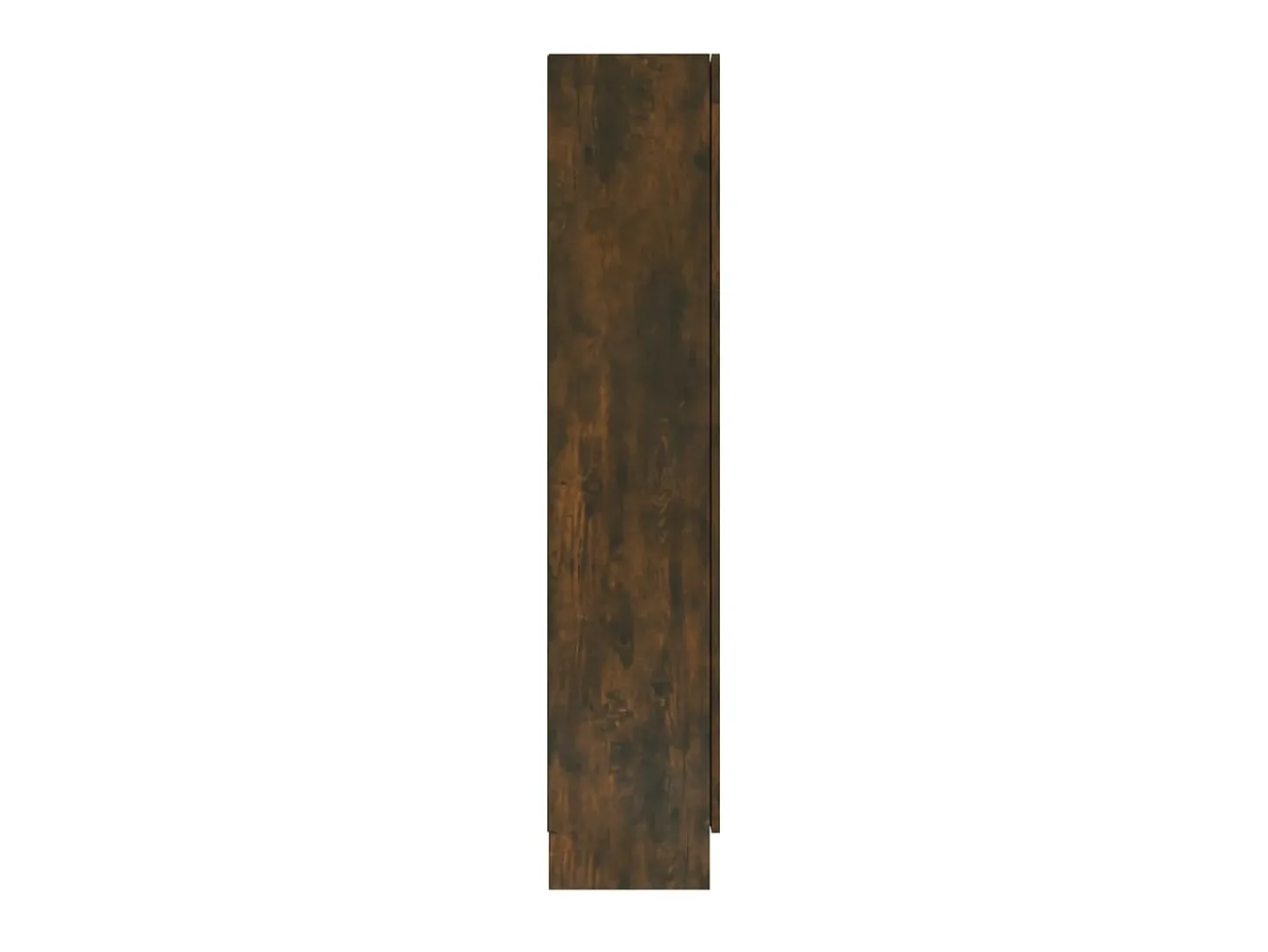 Vitrine 82,5x30,5x150 cm derivados de madeira carvalho fumado PT346945