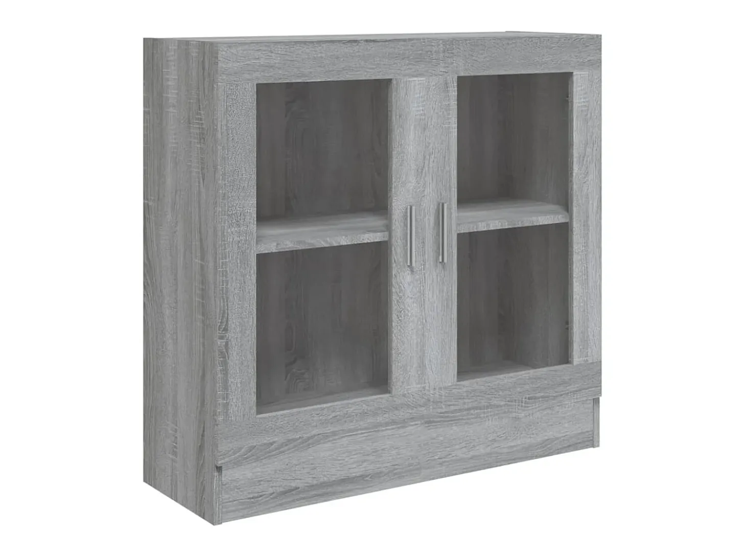 Vitrine 82,5x30,5x80 cm derivados madeira cinzento sonoma PT458055