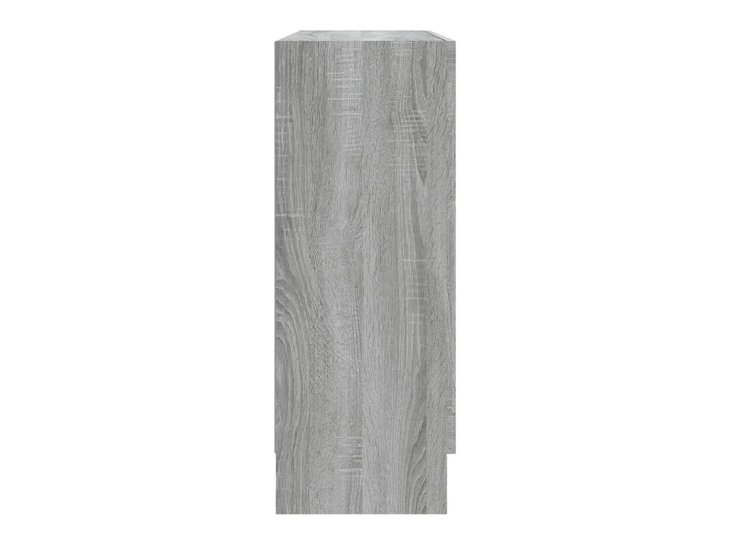 Vitrine 82,5x30,5x80 cm derivados madeira cinzento sonoma PT458055