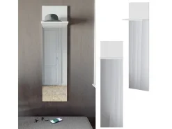 Wandgarderobe branco 36x21.6x135 siri