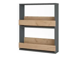 Weinglasregal carvalho goldkraft/antracite 60x15.1x72 repose